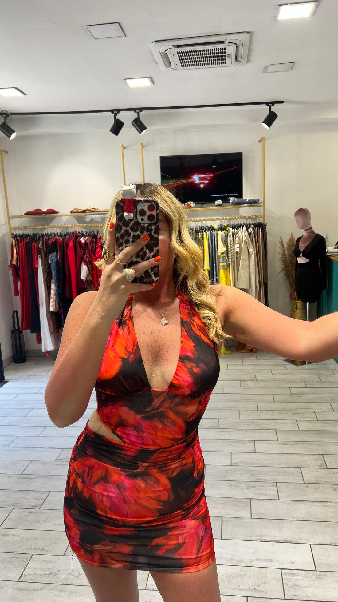 Dress Fimi Rosso