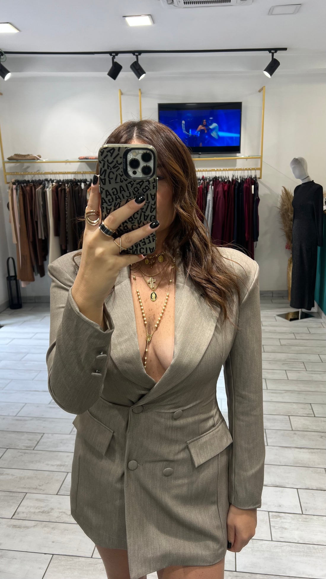 Blazer Becky Beige
