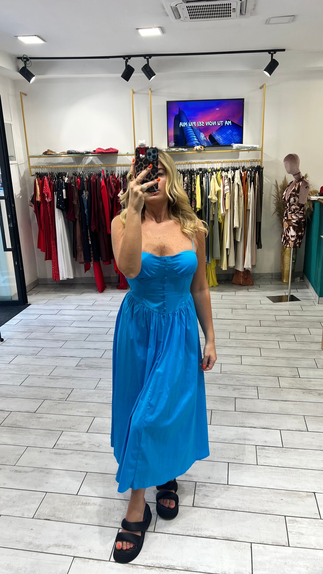 Dress Giulia Turchese