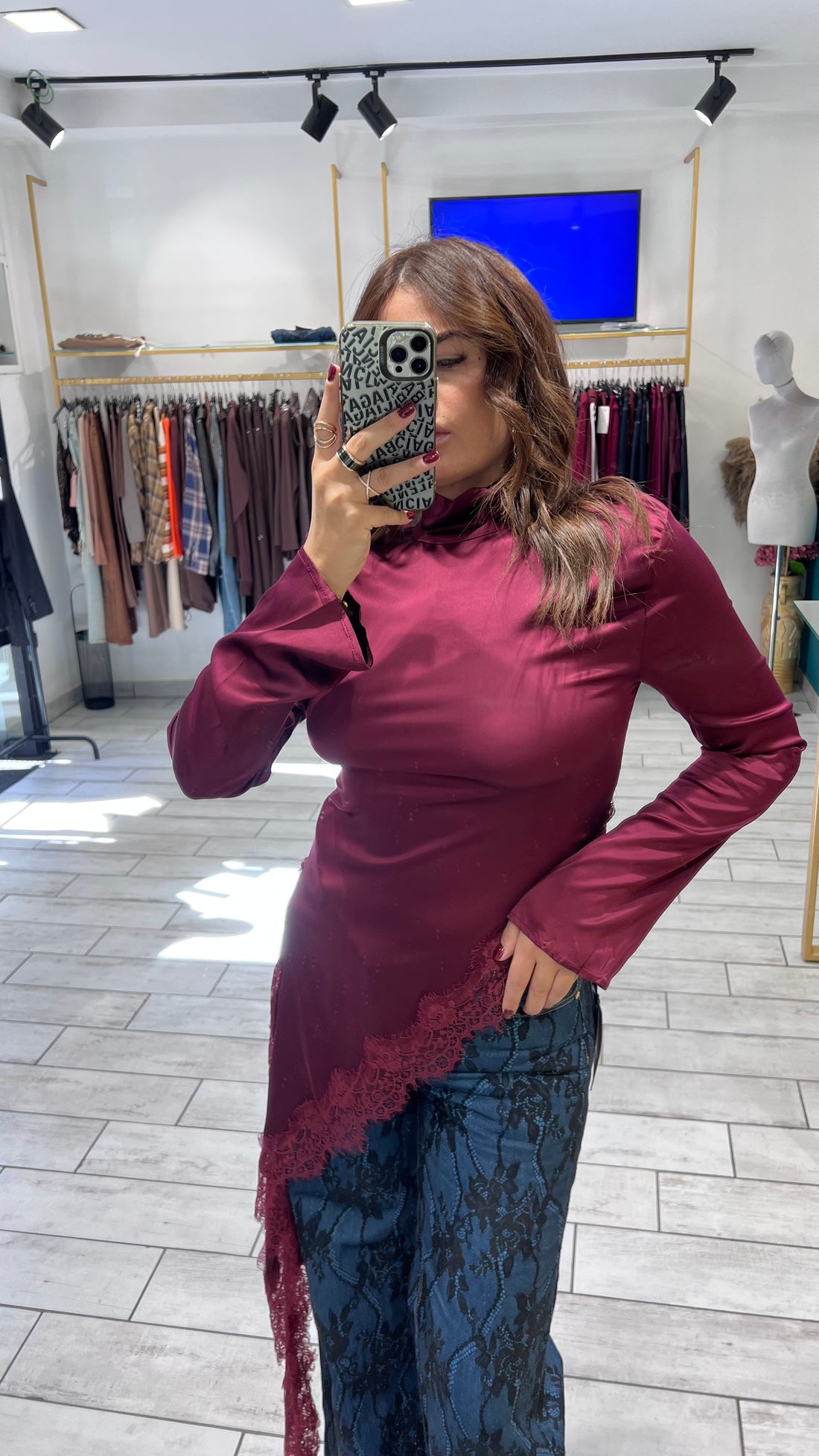 Mini Dress Sirian in raso By Lumina