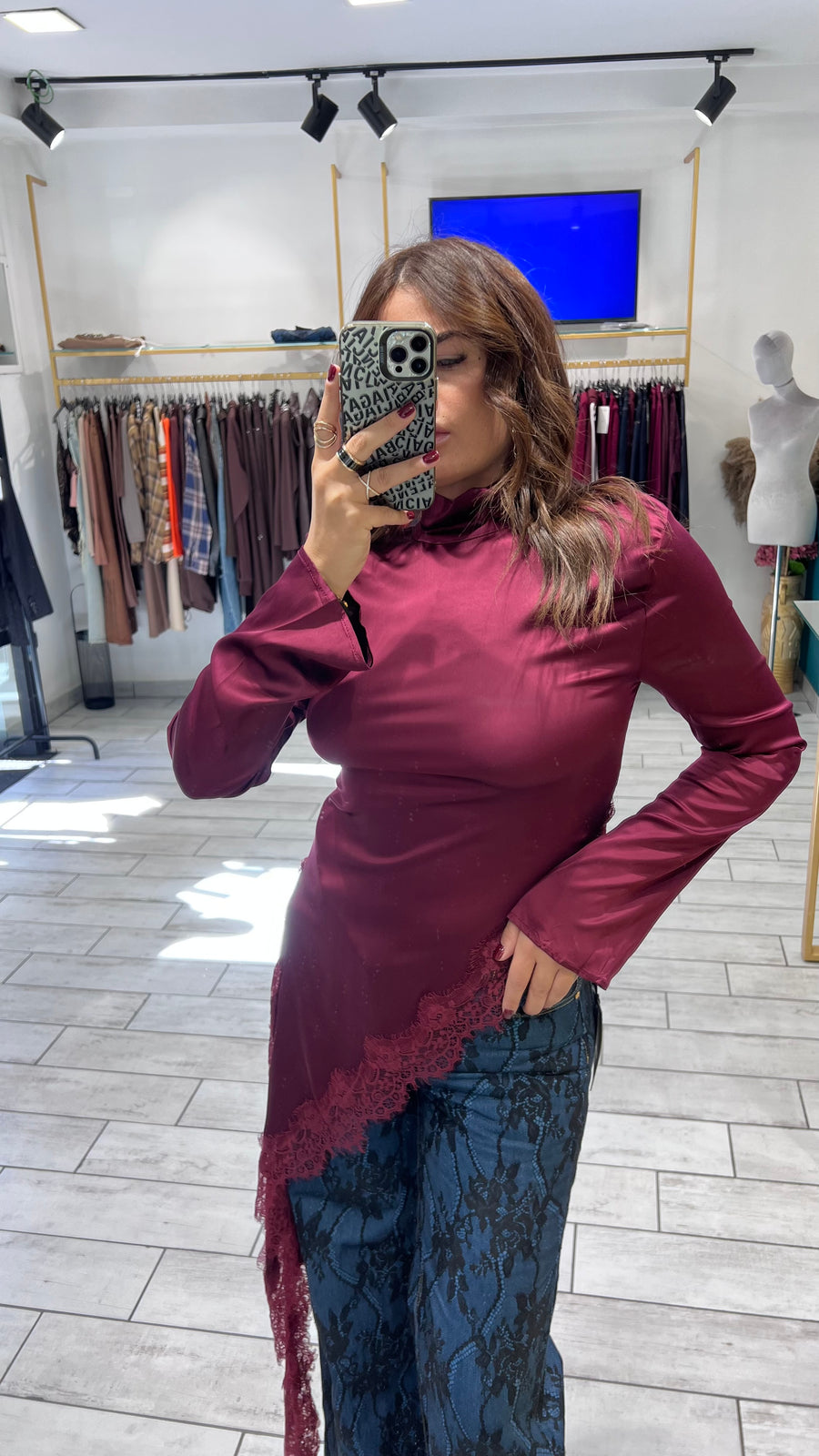 Mini Dress Sirian in raso By Lumina