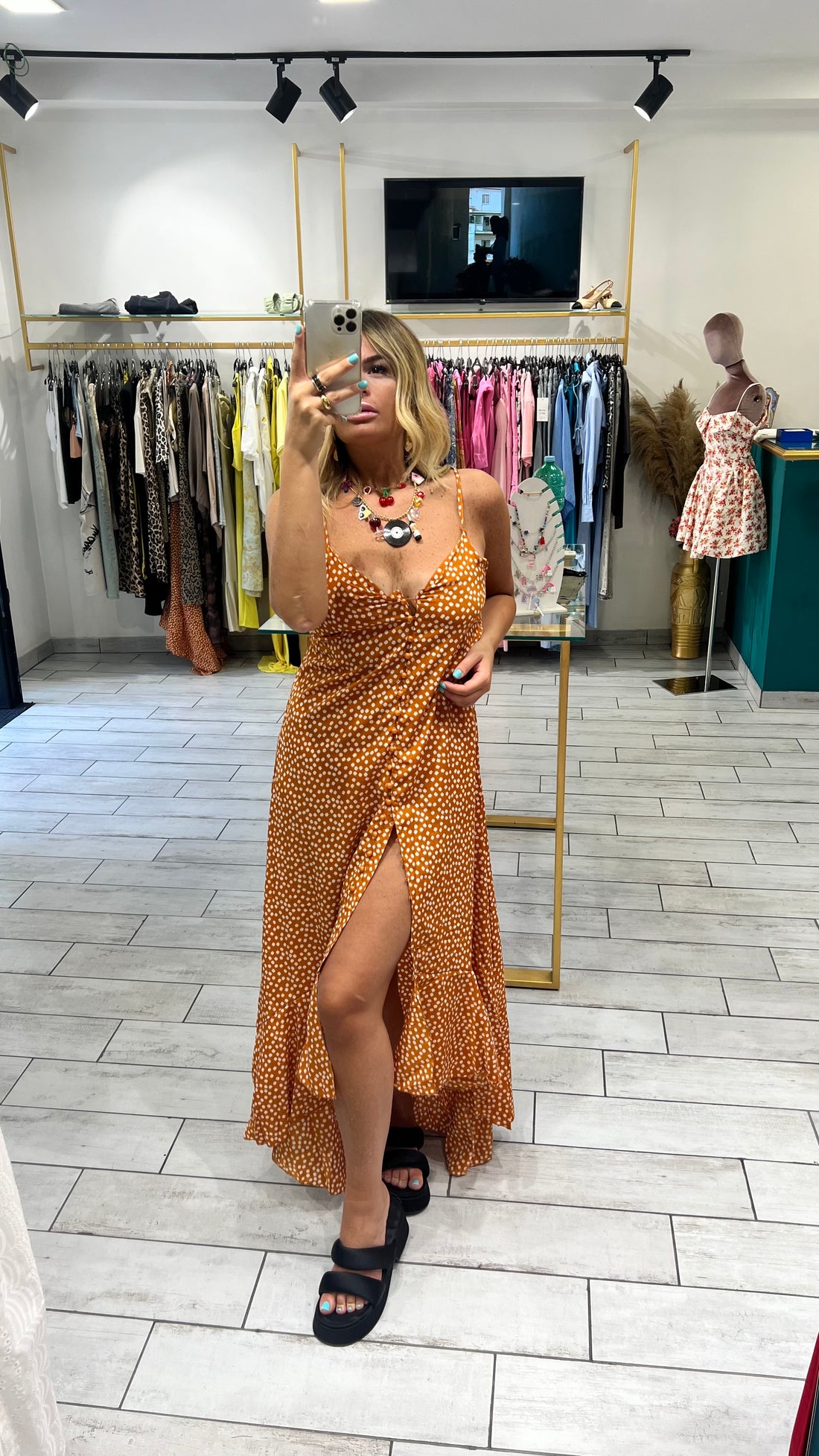 Dress Alissa Senape