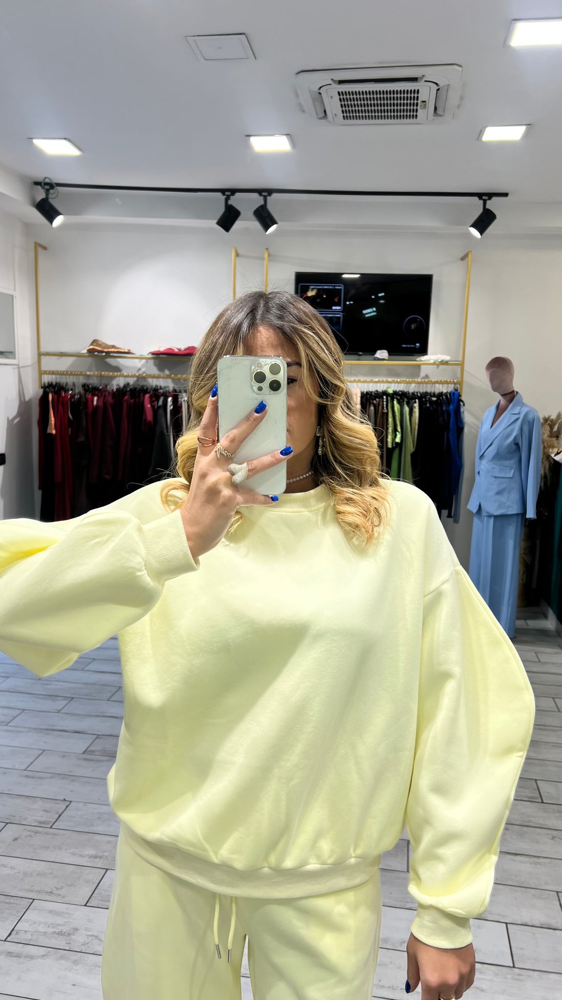 Coordinato Onda Giallo