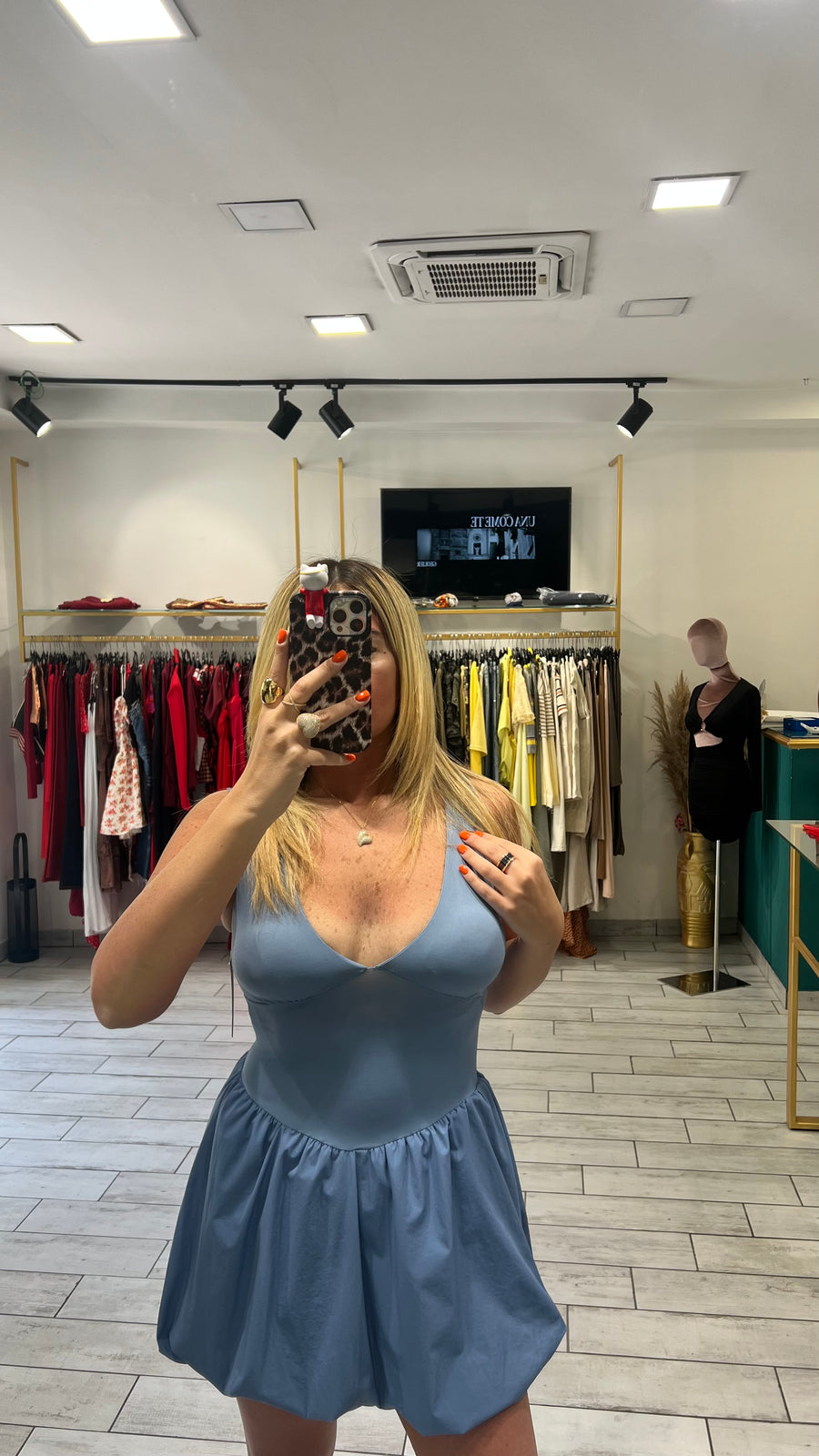Dress Allegra Celeste