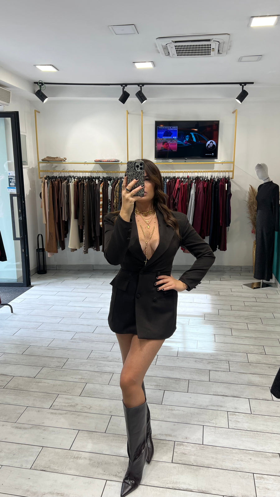 Blazer Becky Testa di Moro