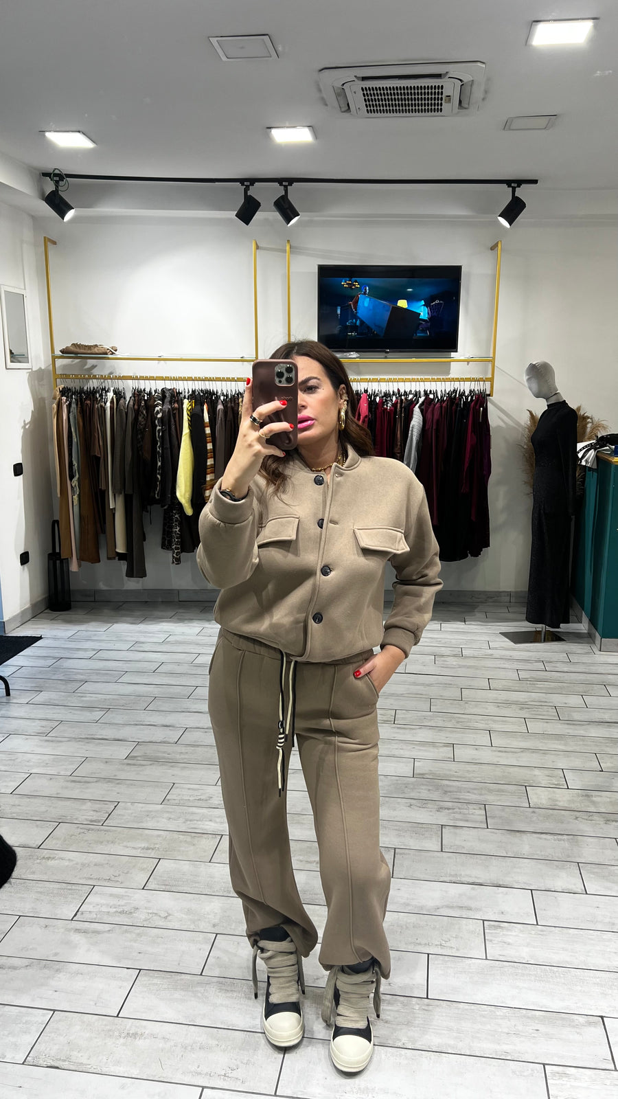 Coordinato Timber Fango