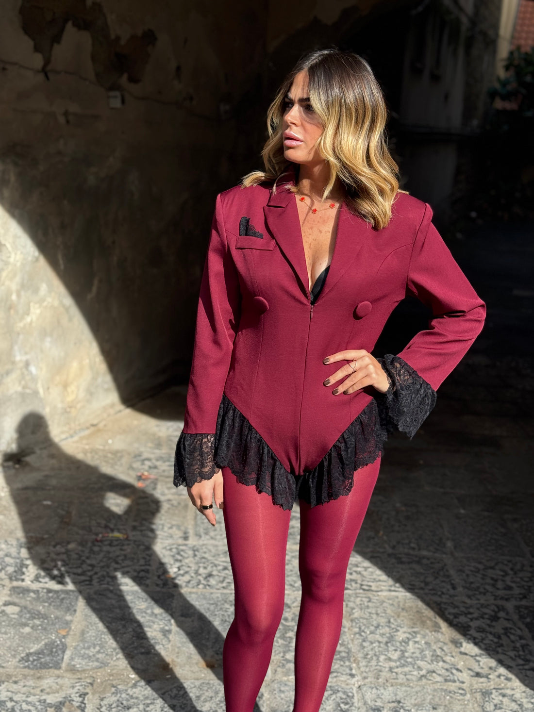 Giacca a body Maggie