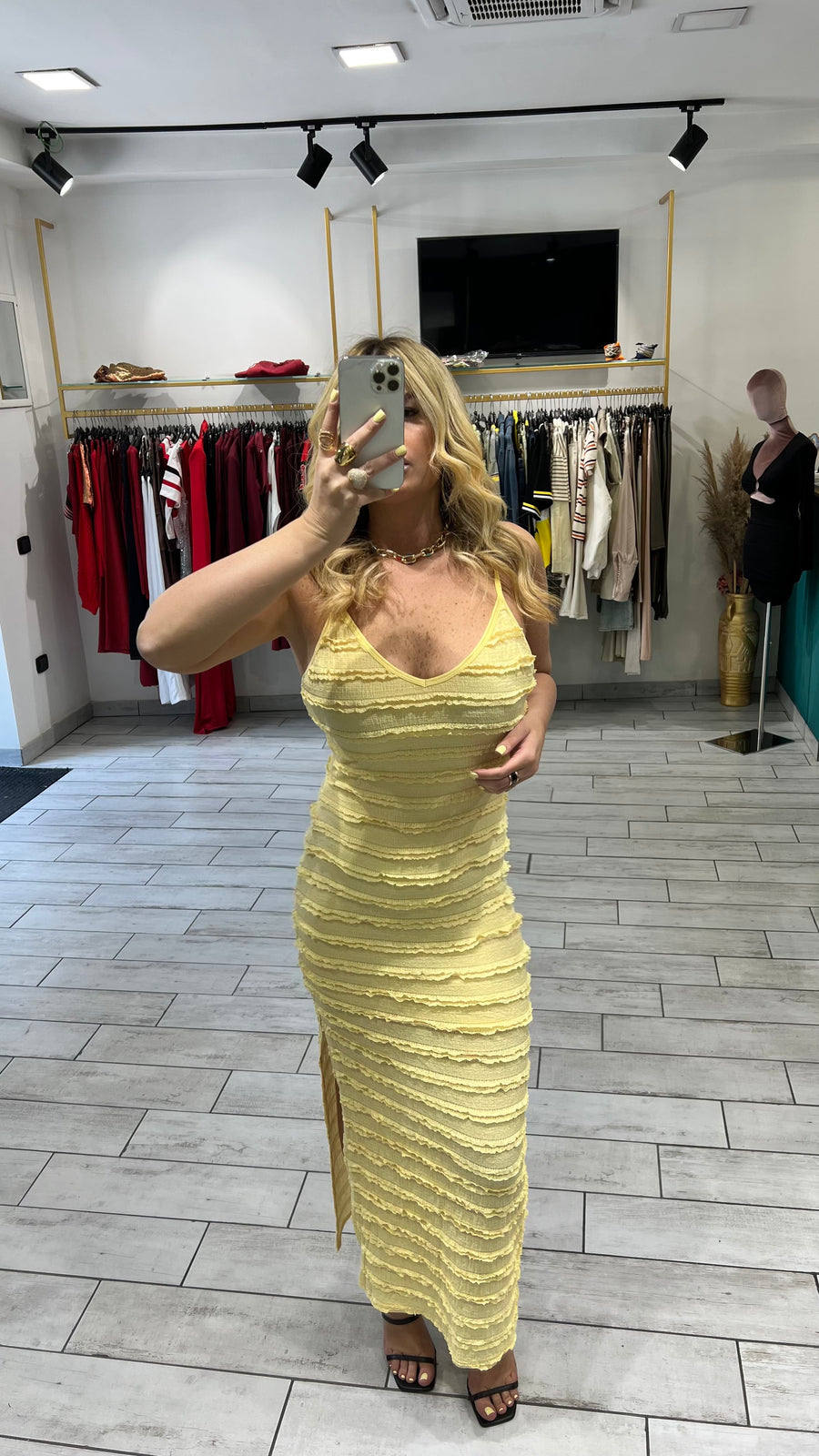 Dress Alfie Giallo