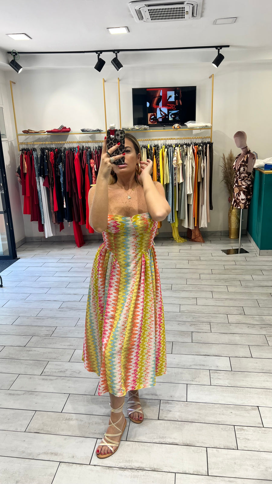 Dress Silvia Rainbow
