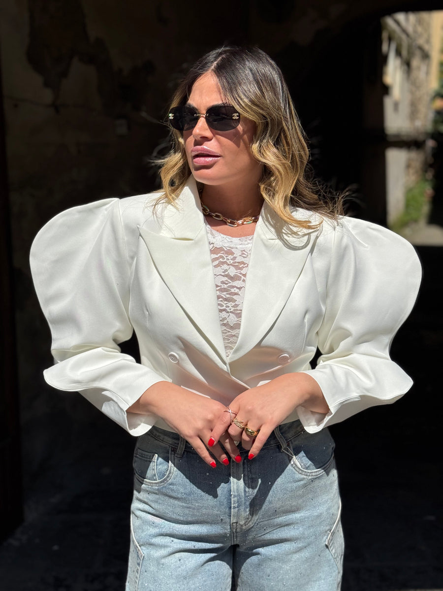 Blazer Balloon Bianco