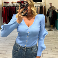 Maglia Wave Celeste
