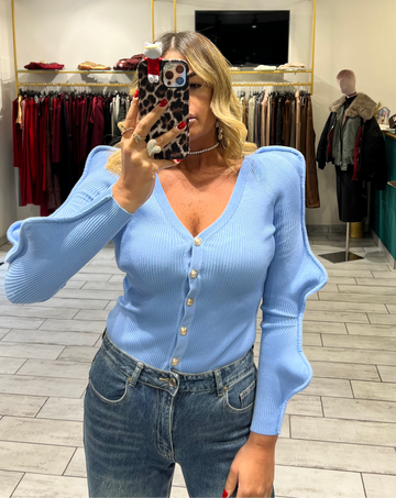 Maglia Wave Celeste