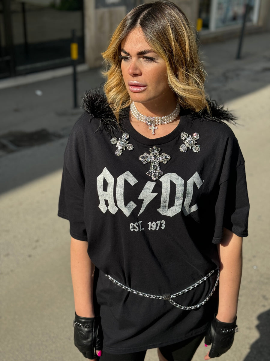 T-Shirt Rock ACDC Church