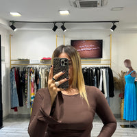 Maglia Answer Marrone