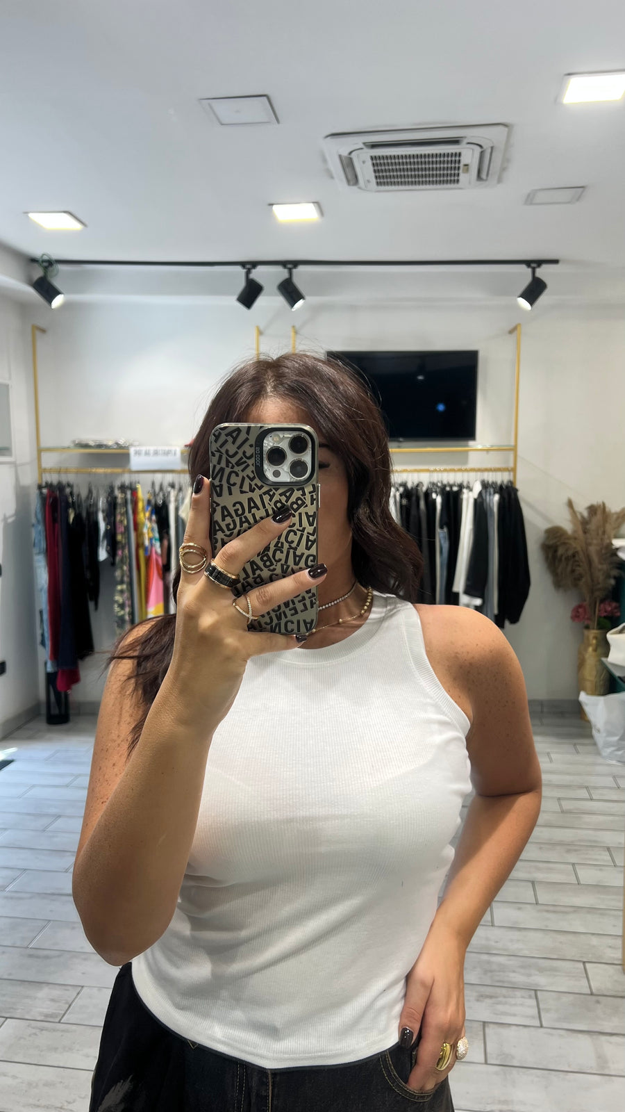 Canotta Manty Bianca