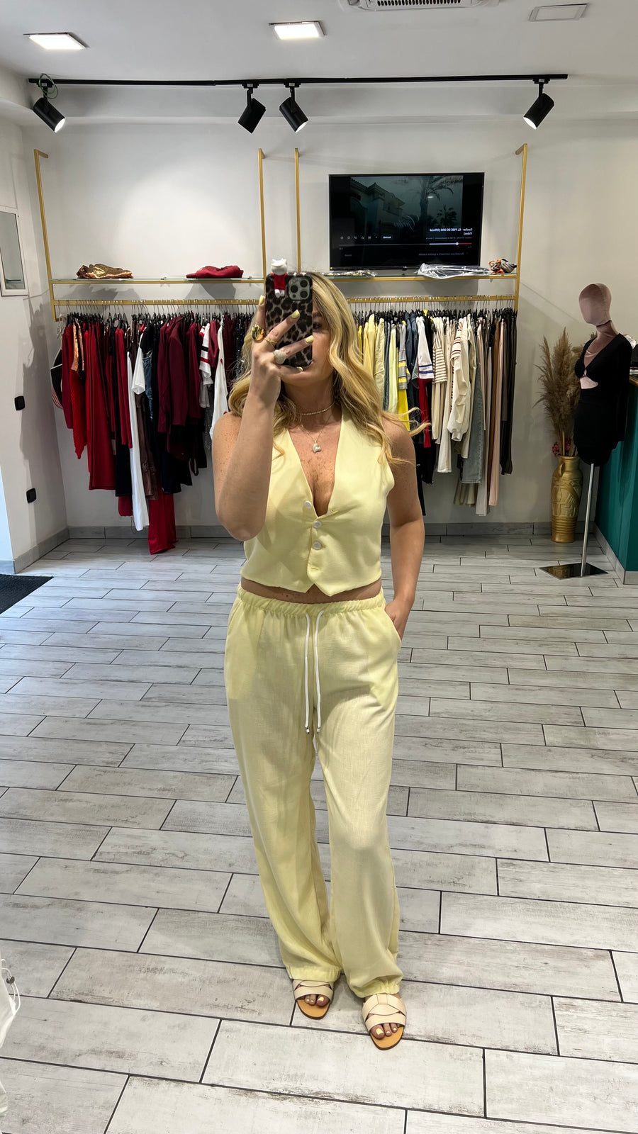 Coordinato Nicole Giallo