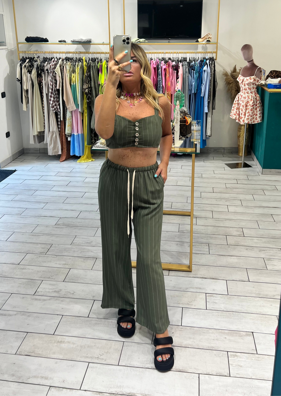Coordinato Jacinta Verde Militare