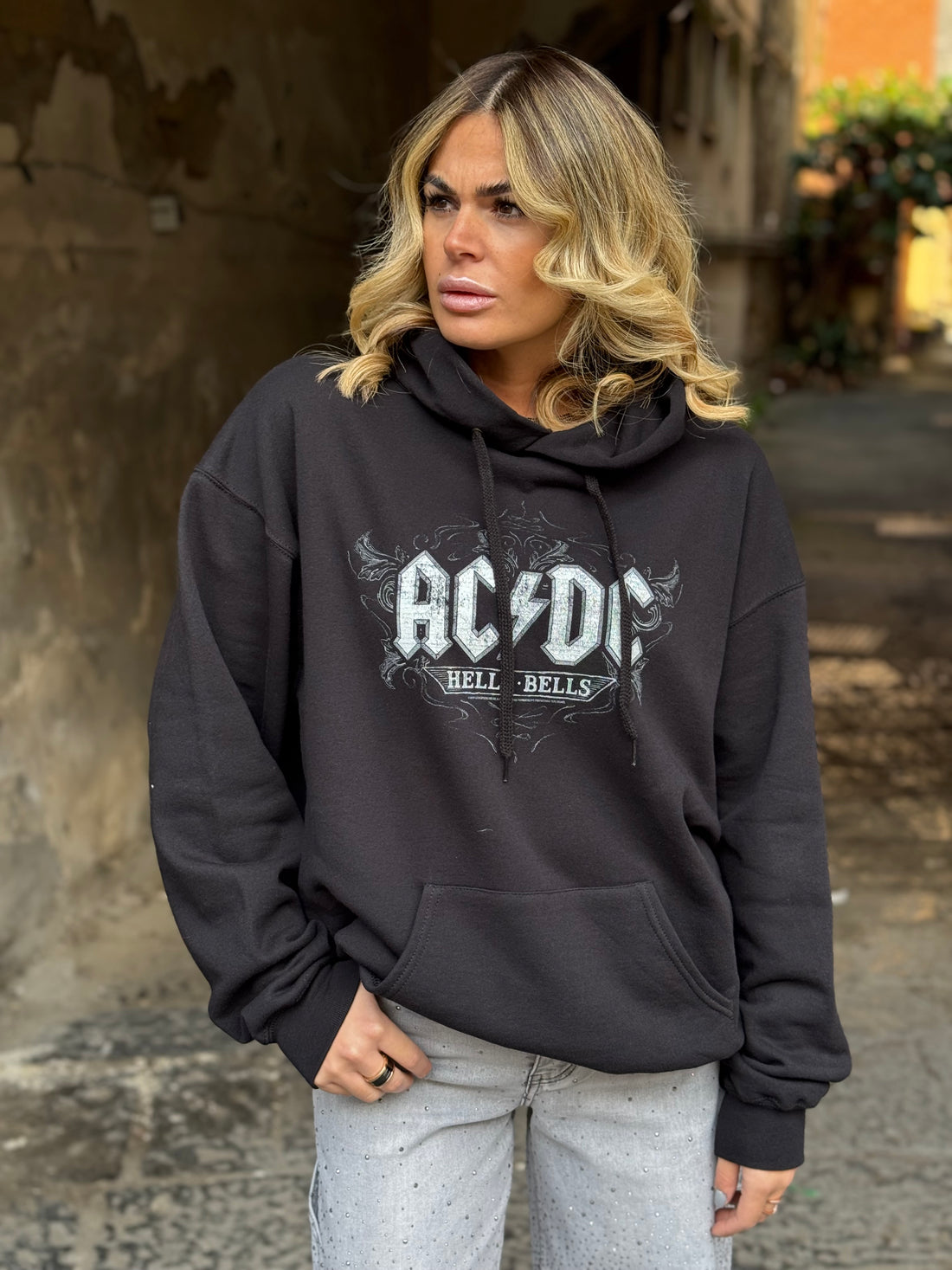 Felpa ACDC Hell Bells