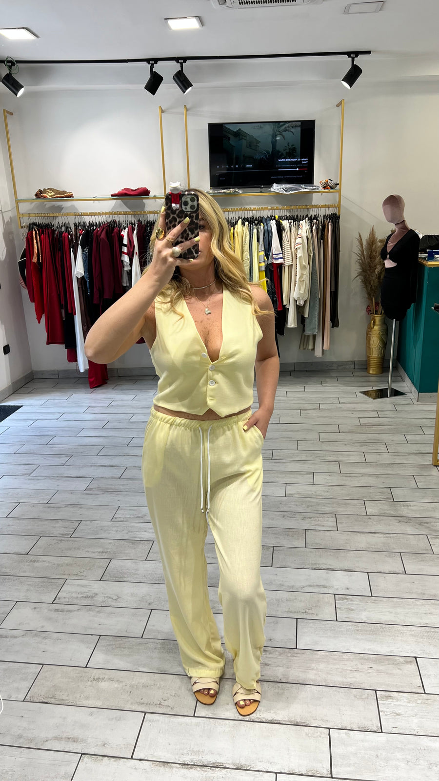 Coordinato Nicole Giallo