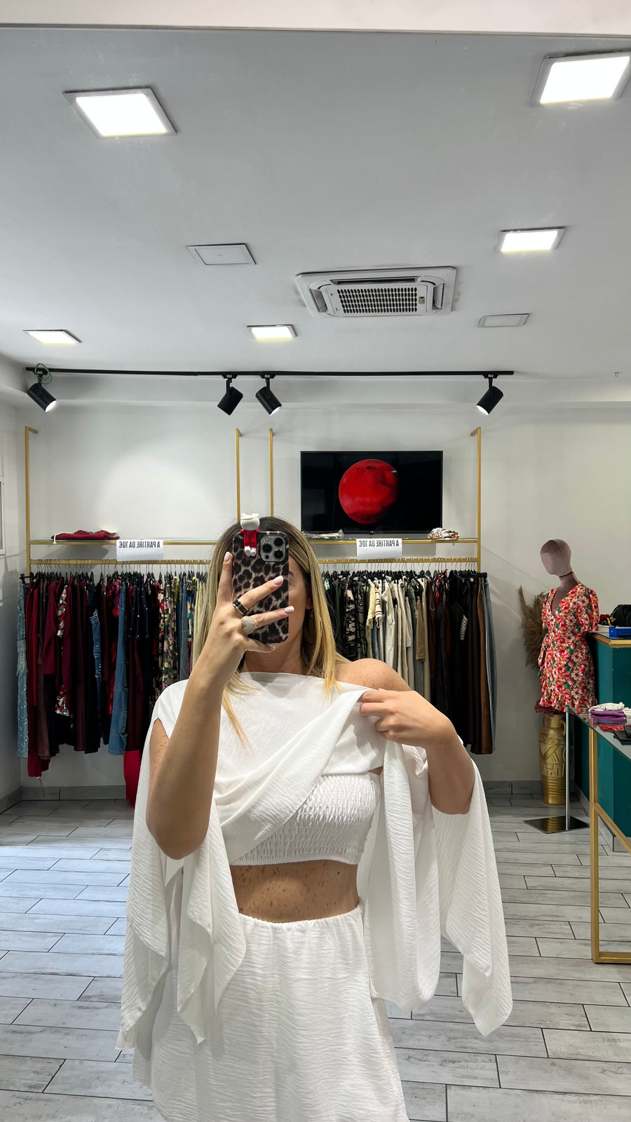 Coordinato Beyo tre pezzi Bianco