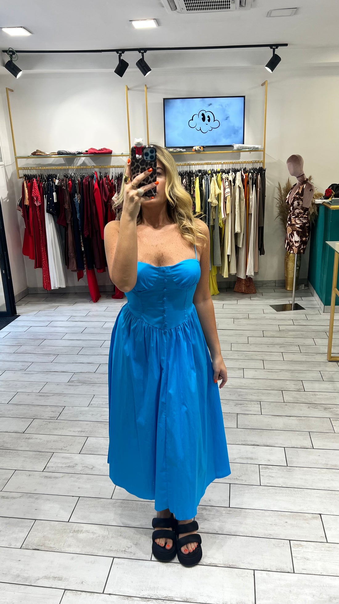 Dress Giulia Turchese