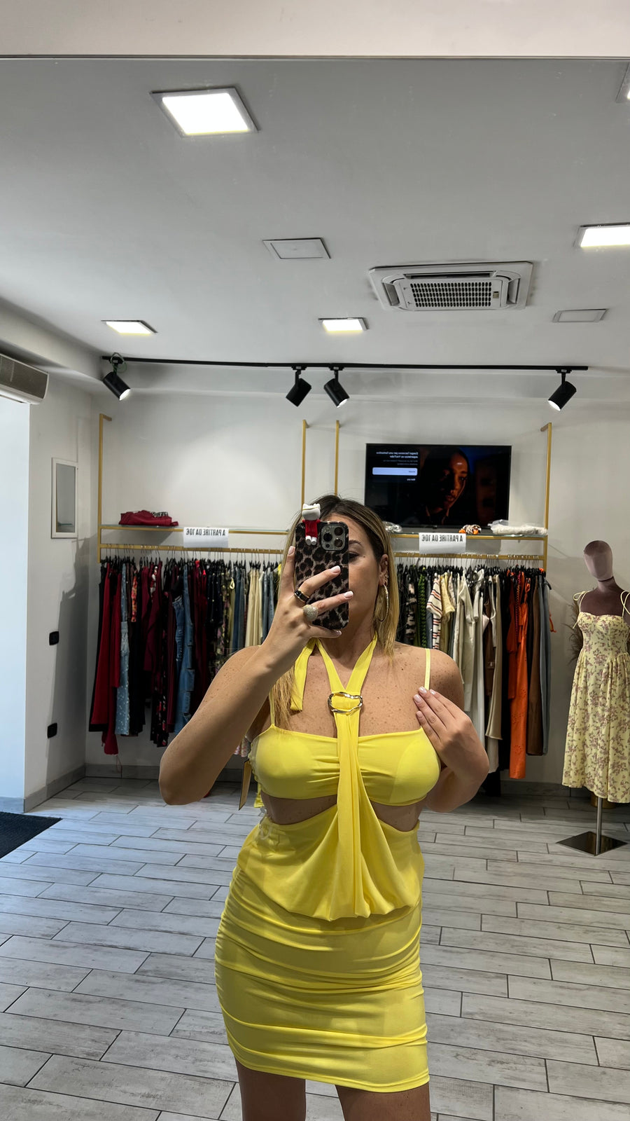 Dress Adel Giallo