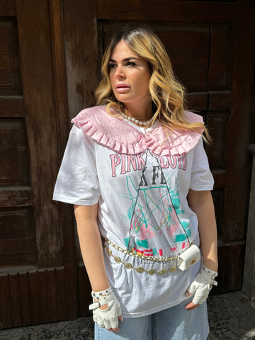 T-Shirt Rock Pink Floyd White