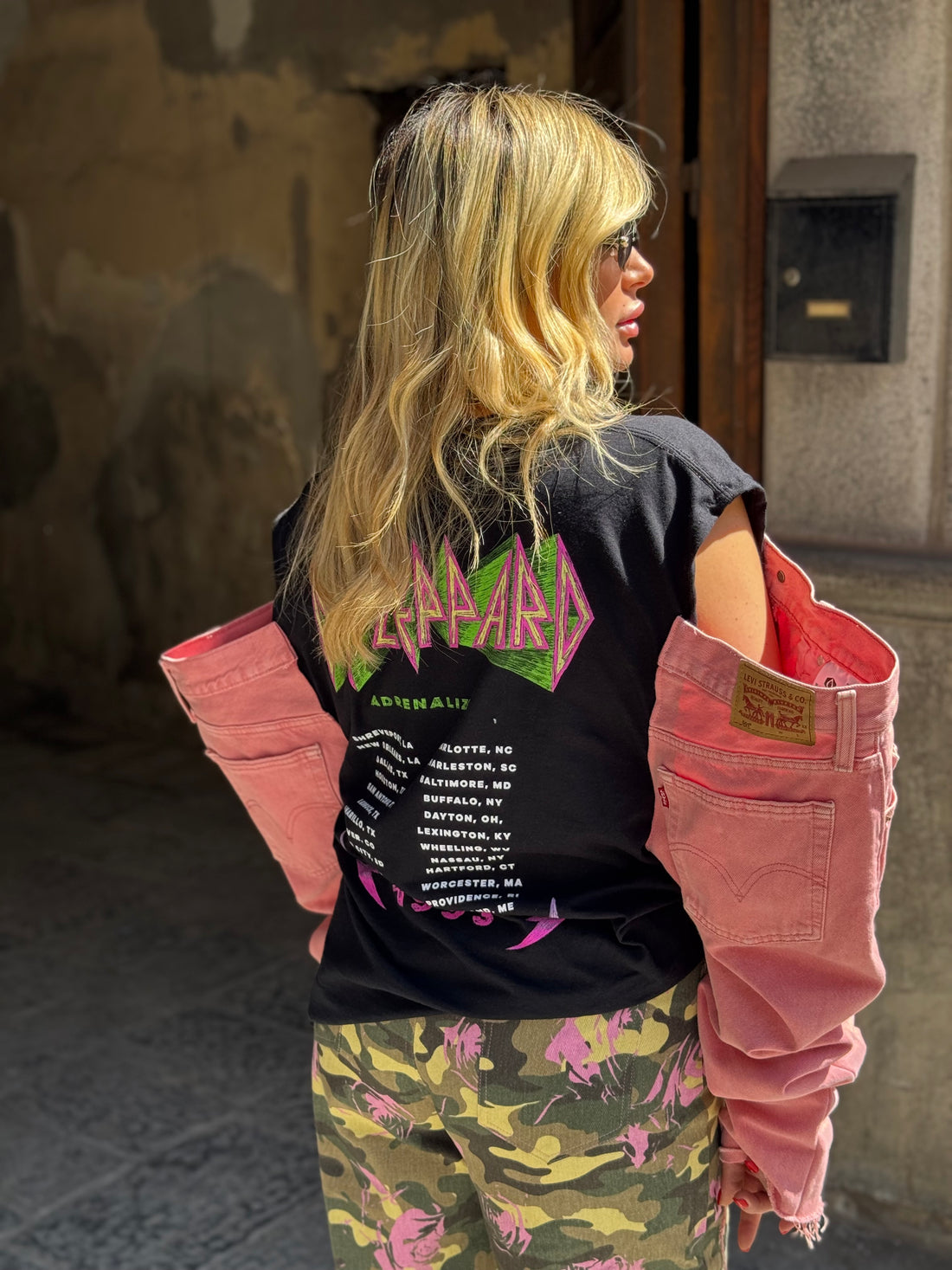 T-Shirt Rock Def Leppard Levi’s