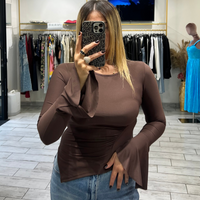 Maglia Answer Marrone