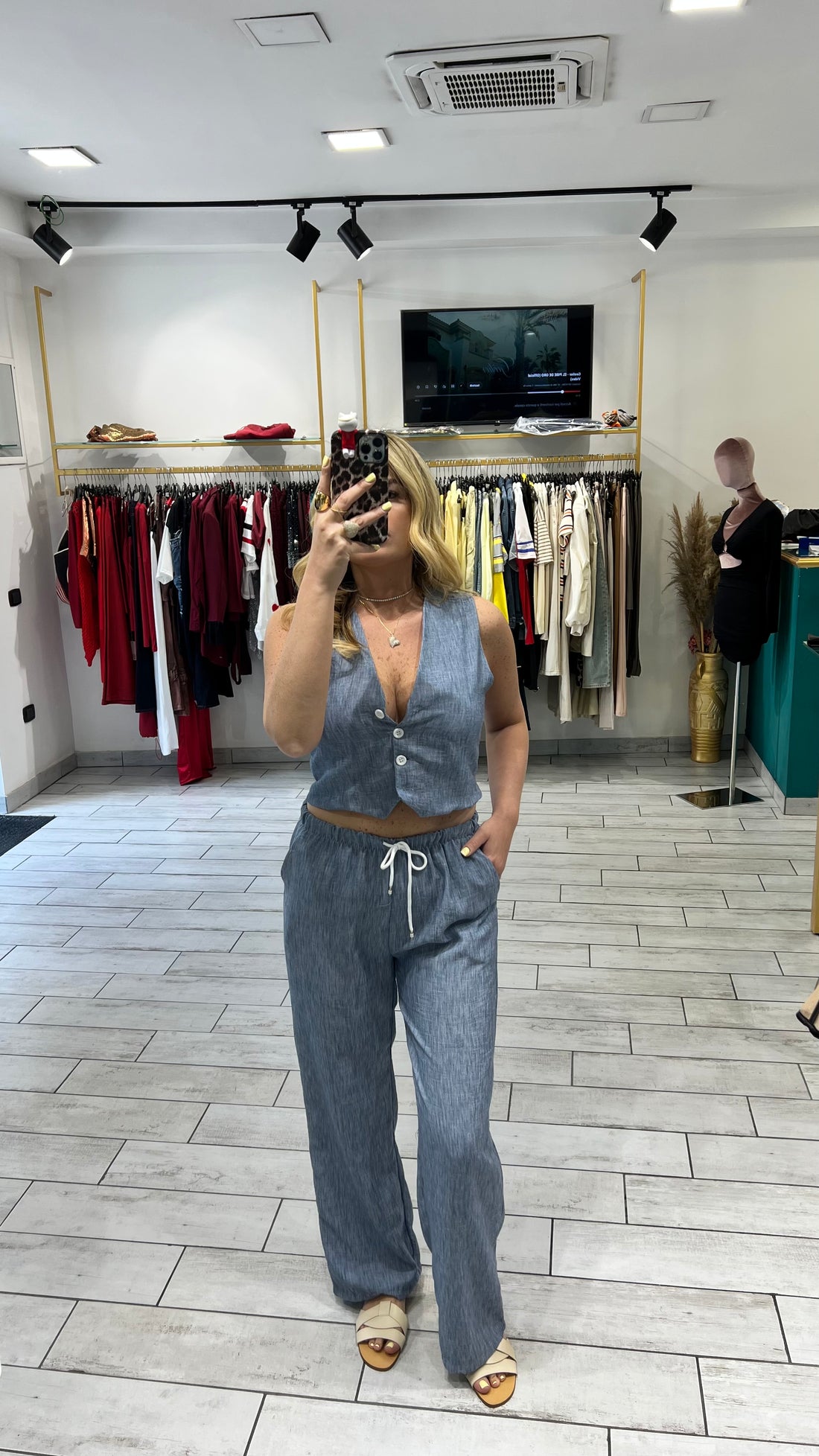 Coordinato Nicole Blue Jeans