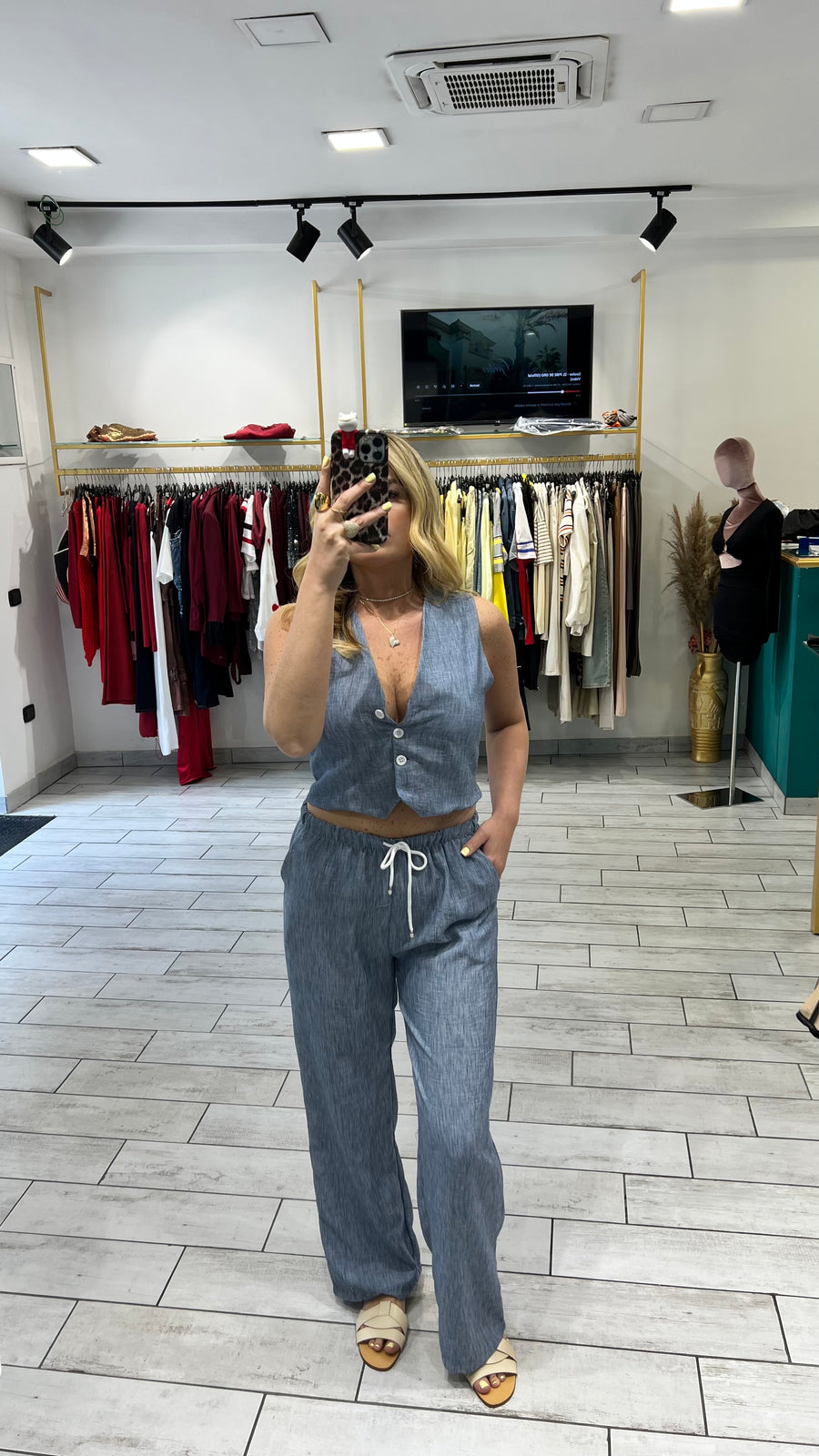Coordinato Nicole Blue Jeans