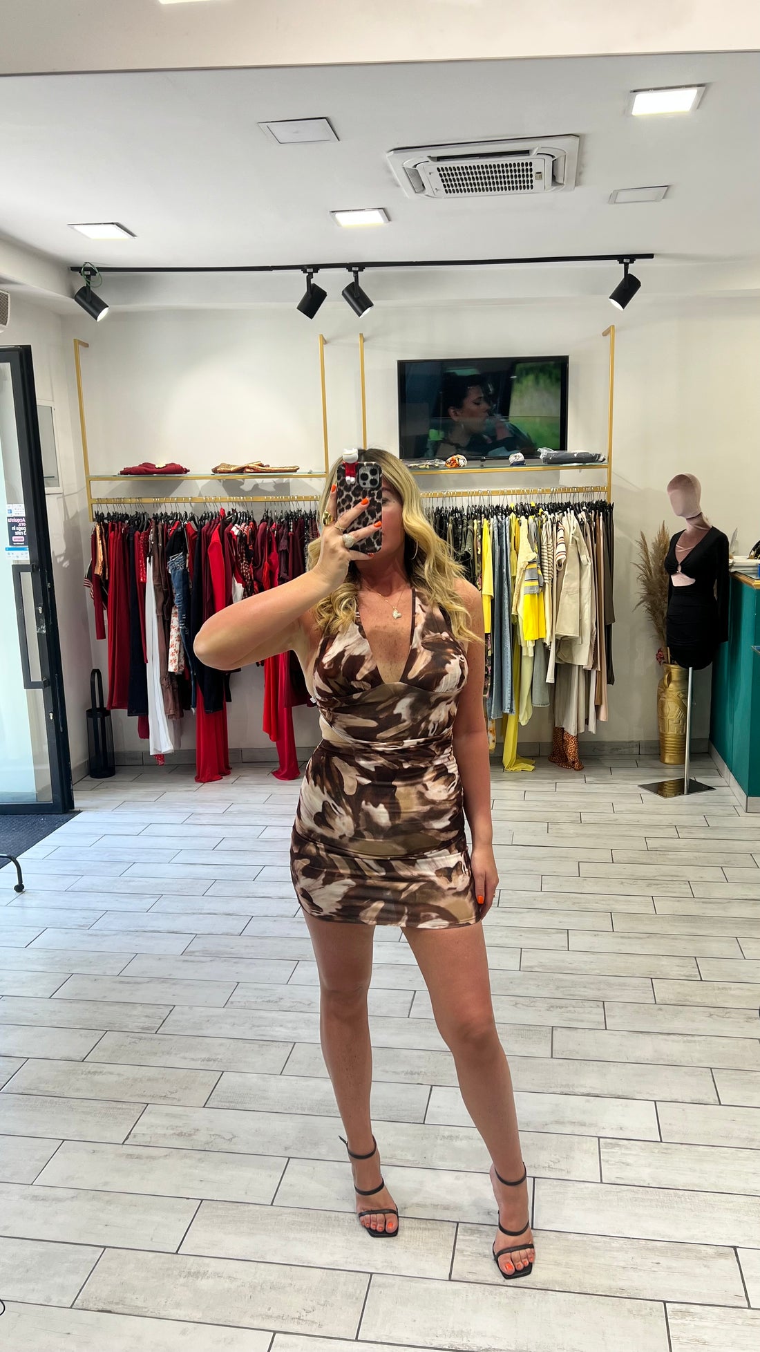 Dress Fimi Marrone
