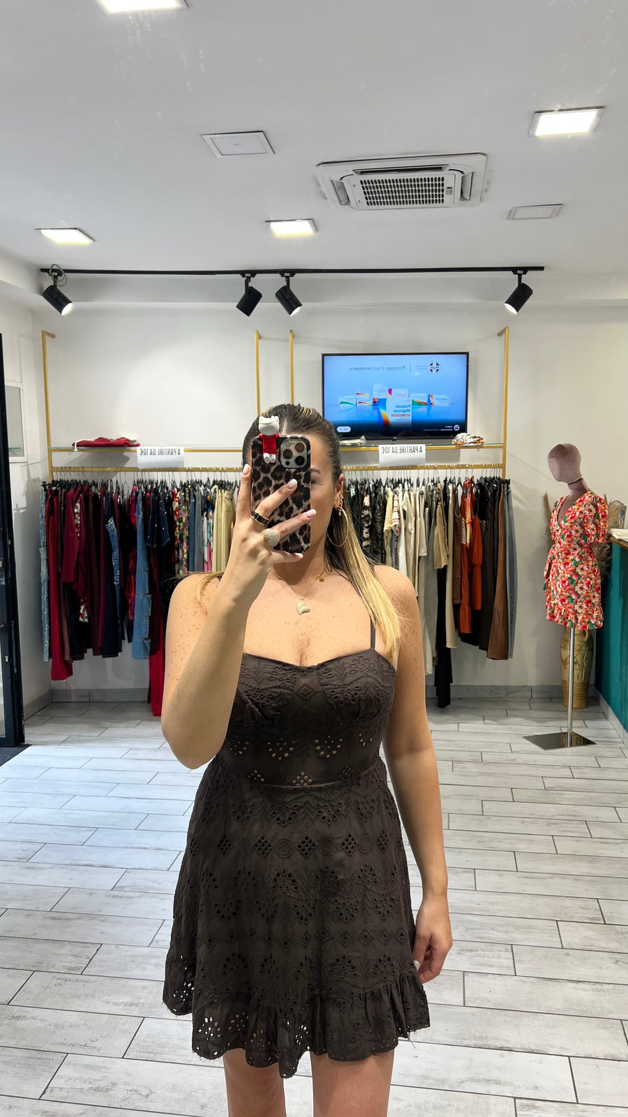 Mini Dress Dony Marrone