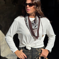 Shirt Foulard Bianca