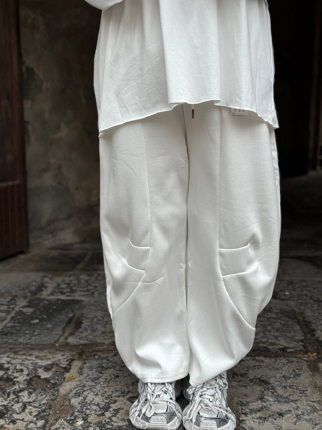 Pantatuta Balloon Bianco