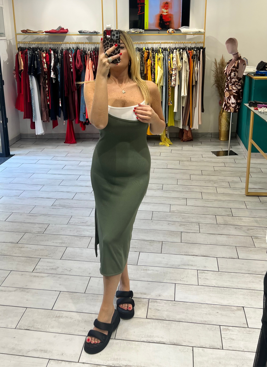 Dress a Costina Verde