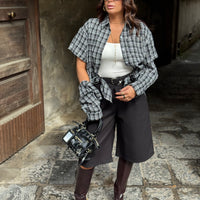 Camicia Willy Bianca/Nera