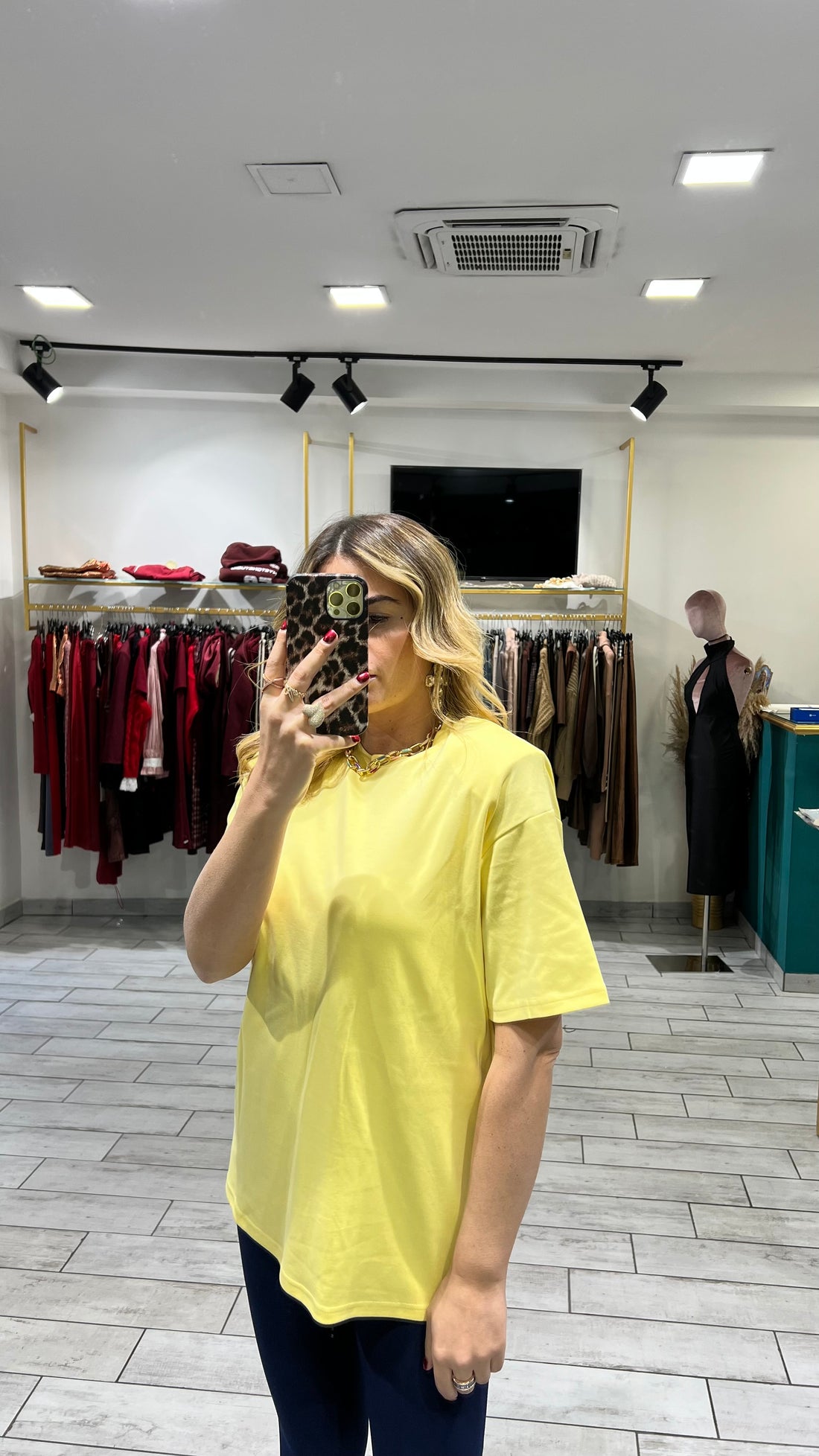 T-Shirt Monique Gialla