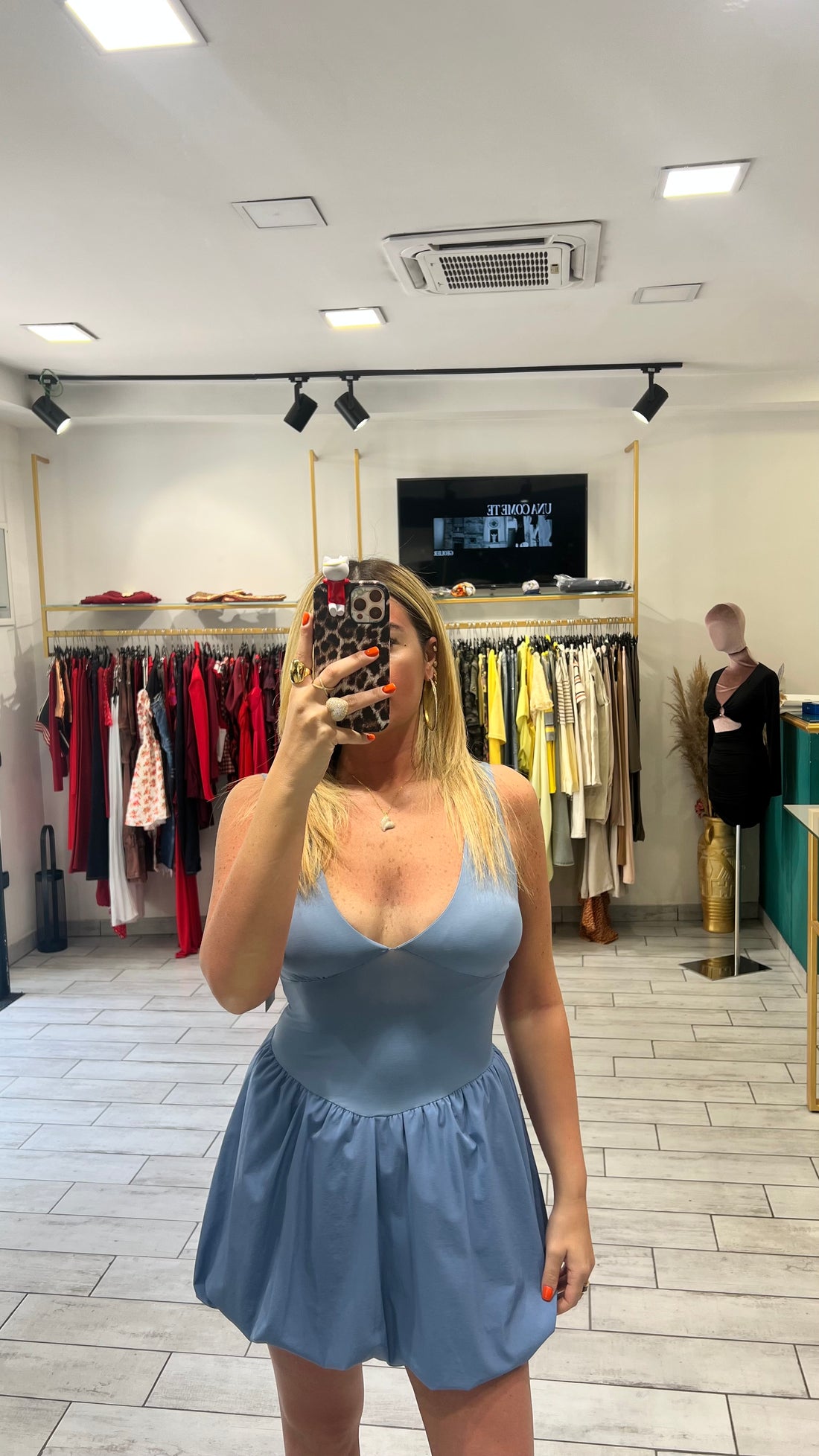 Dress Allegra Celeste