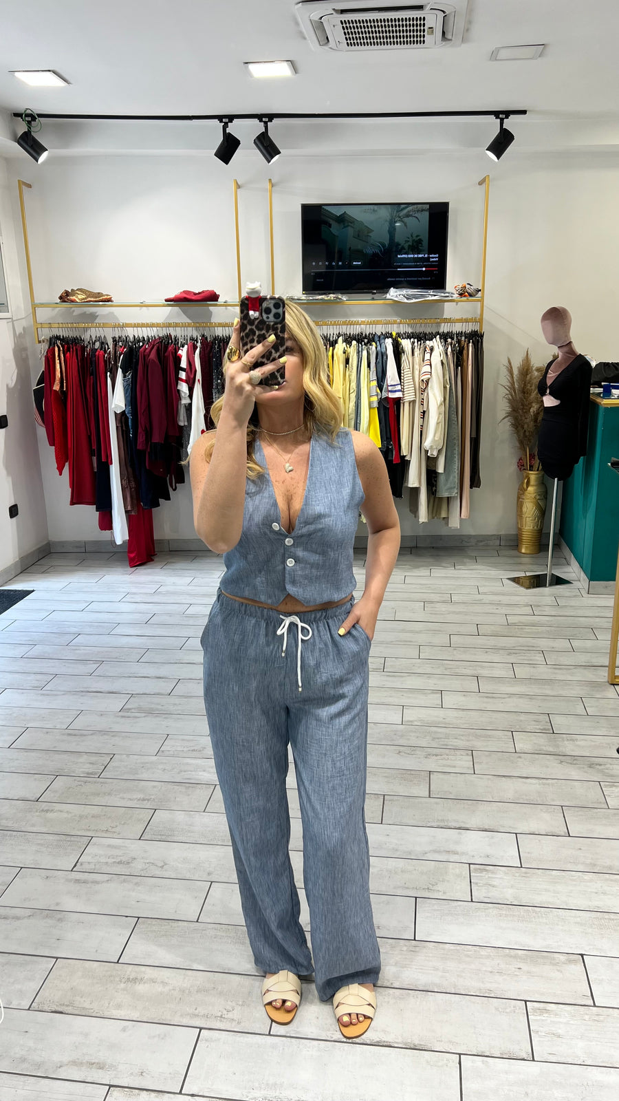 Coordinato Nicole Blue Jeans