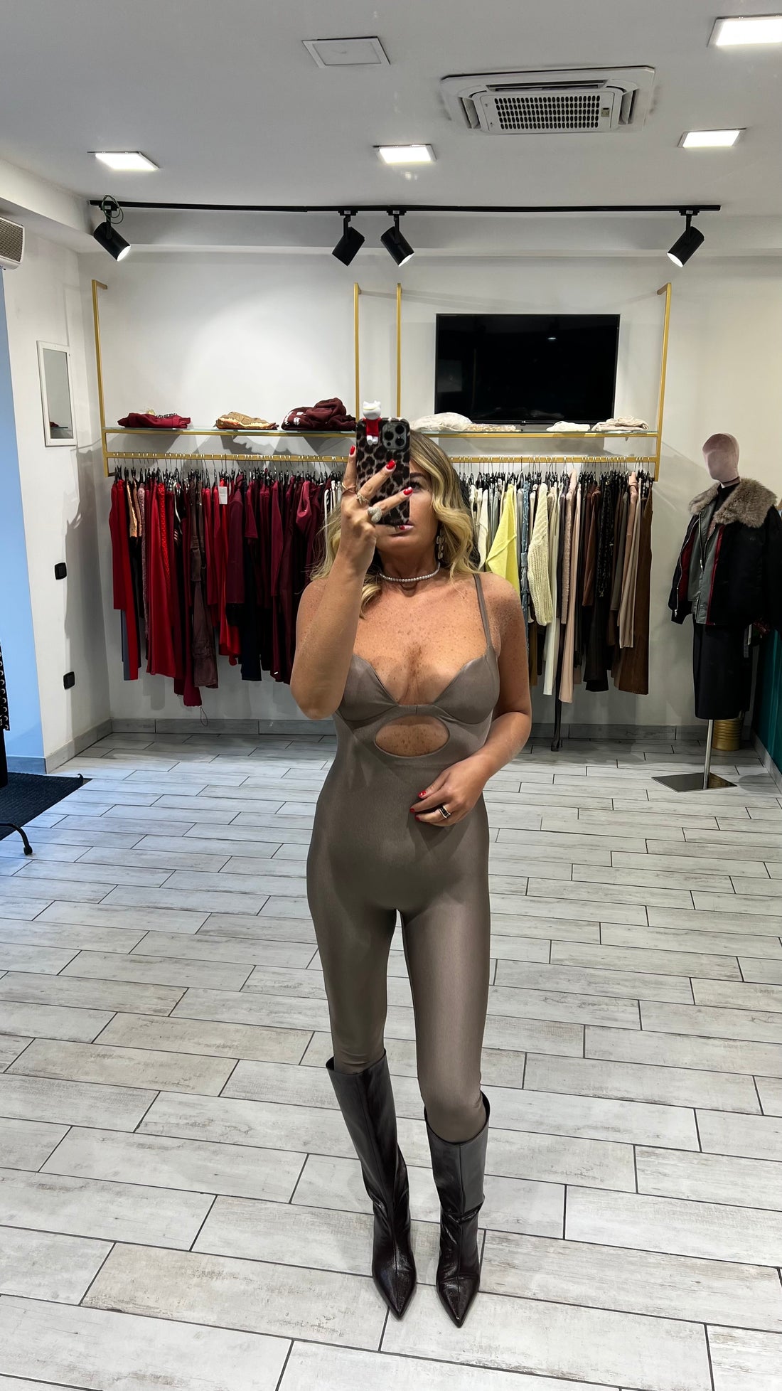Jumpsuit Garcia Bronzo