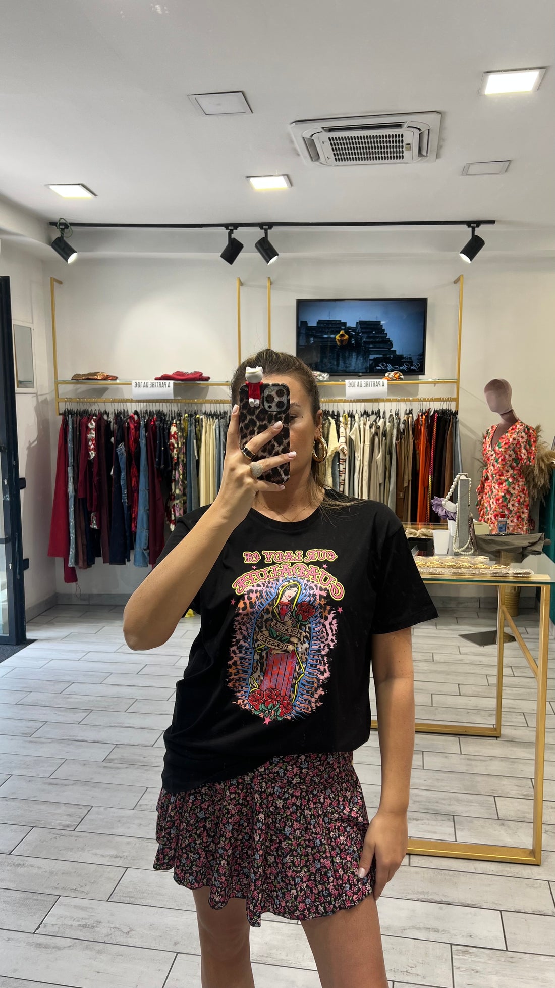 T-Shirt Vergine Maria Our Guadalupe