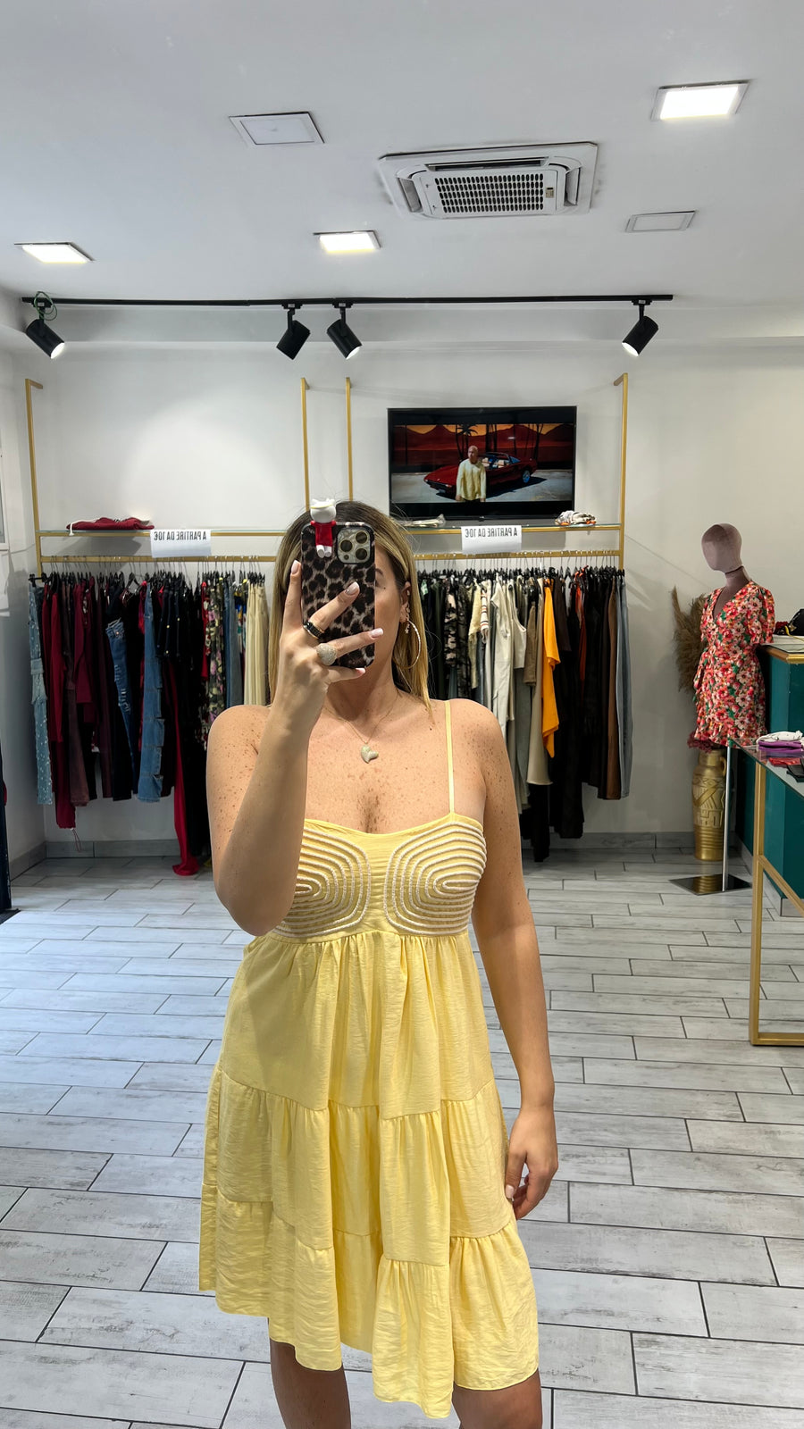 Dress Olga Giallo
