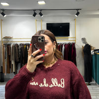 Maglione Arwen Bordo