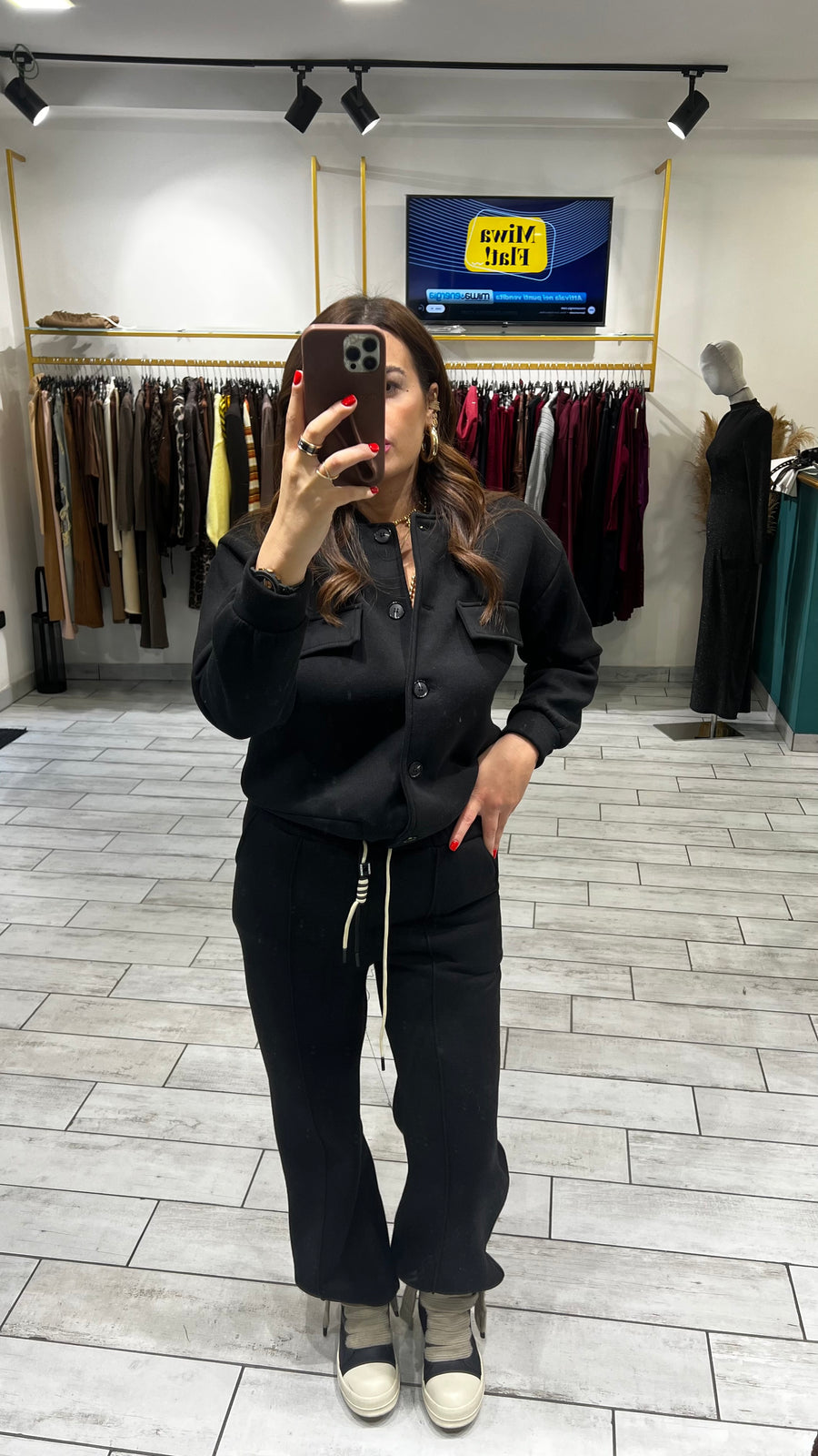 Coordinato Timber Nero