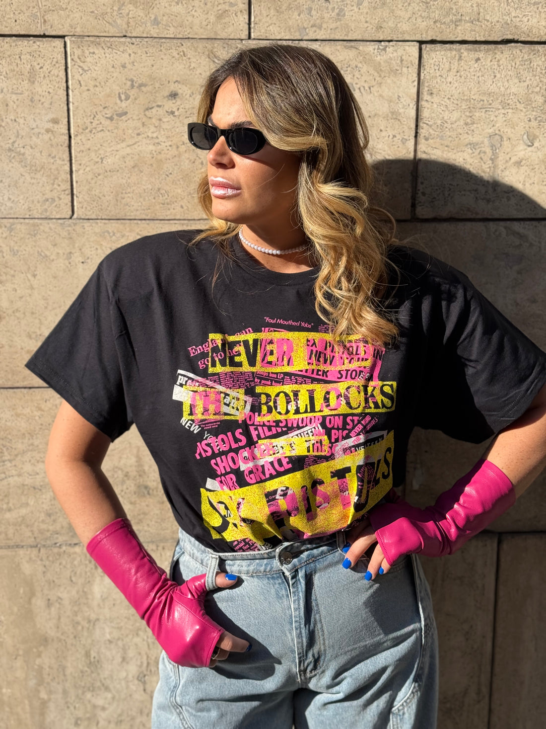Set T-Shirt Rock Sex Pistols con Bustino