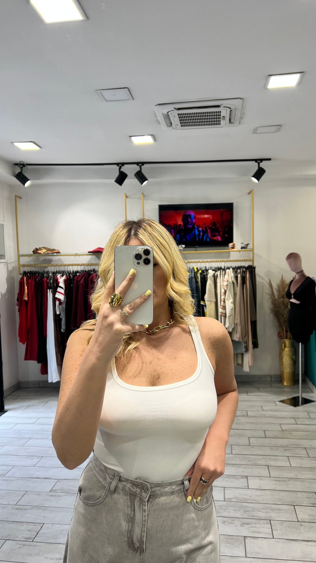 Canotta Bellamy Bianca