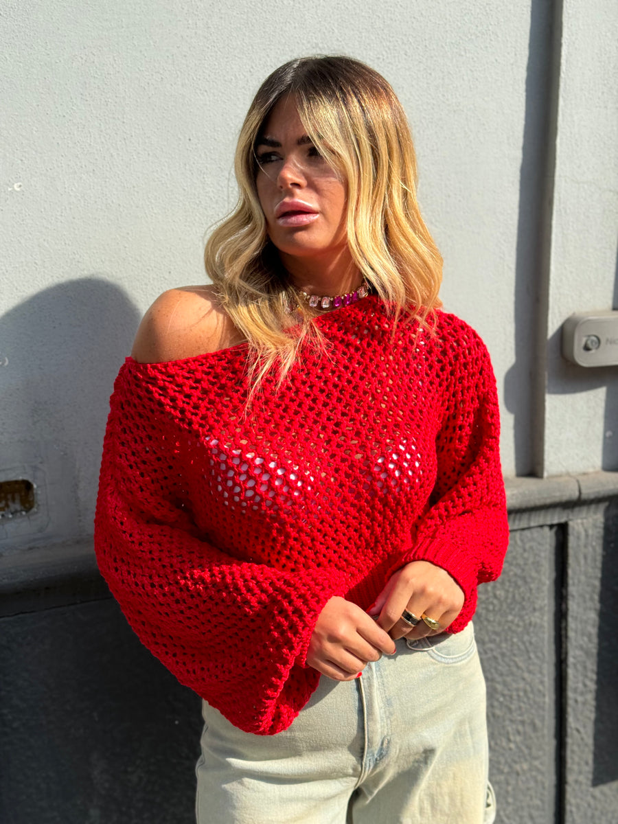Maglia a rete Lory Rossa