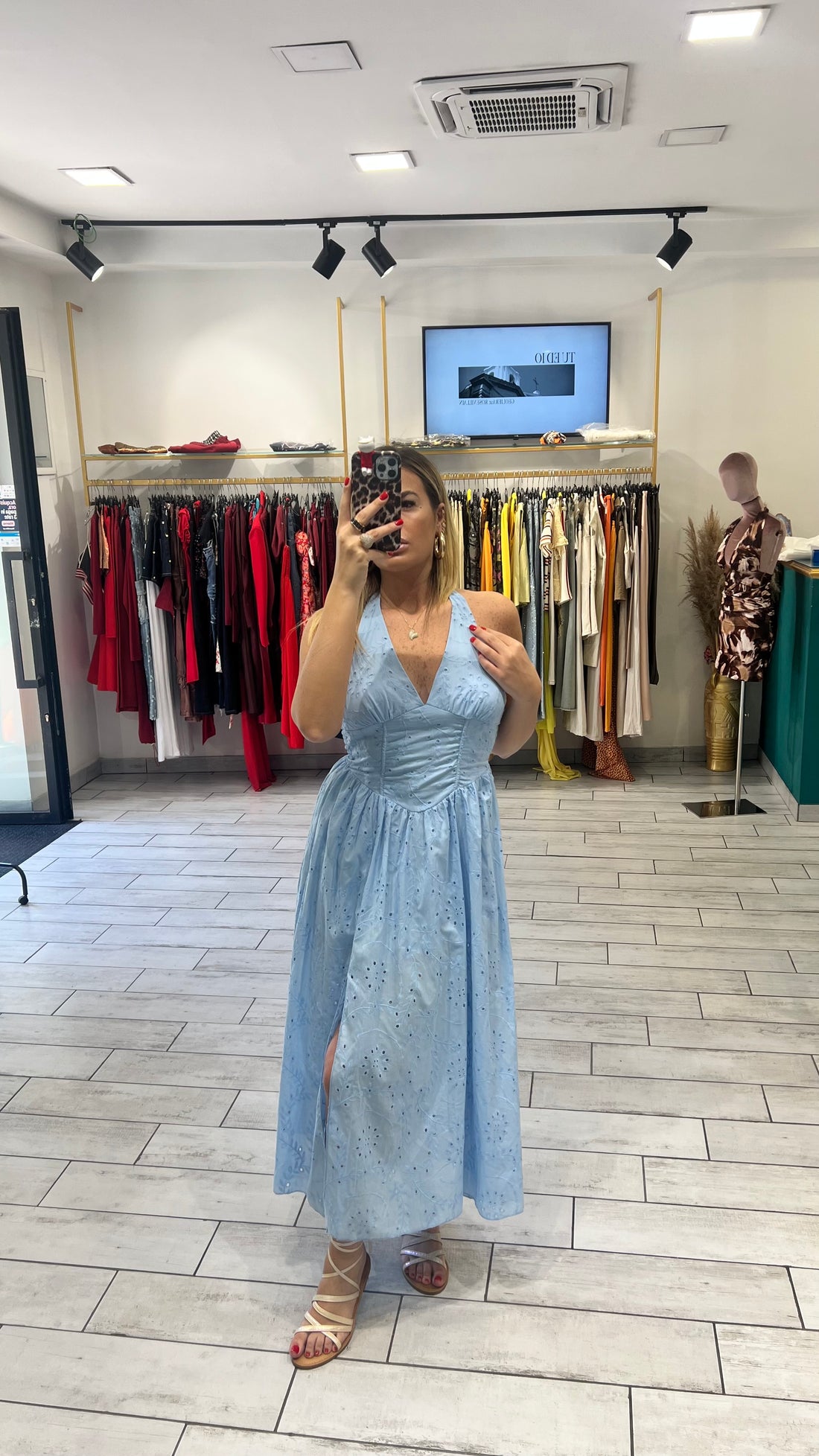 Dress Sorrento Celeste