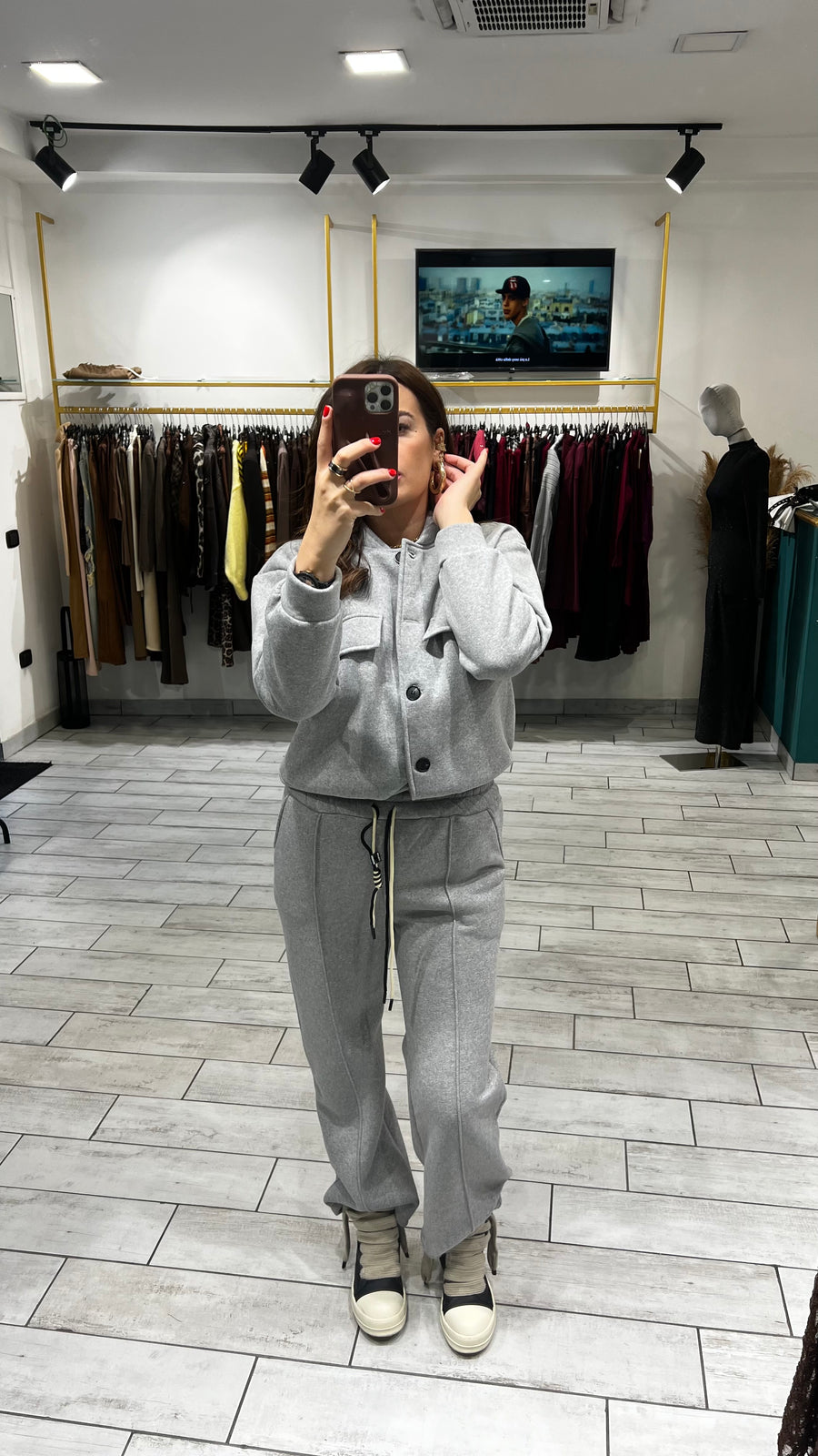 Coordinato Timber Grigio